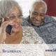 Couple speaking with bankruptcy attorney by phone